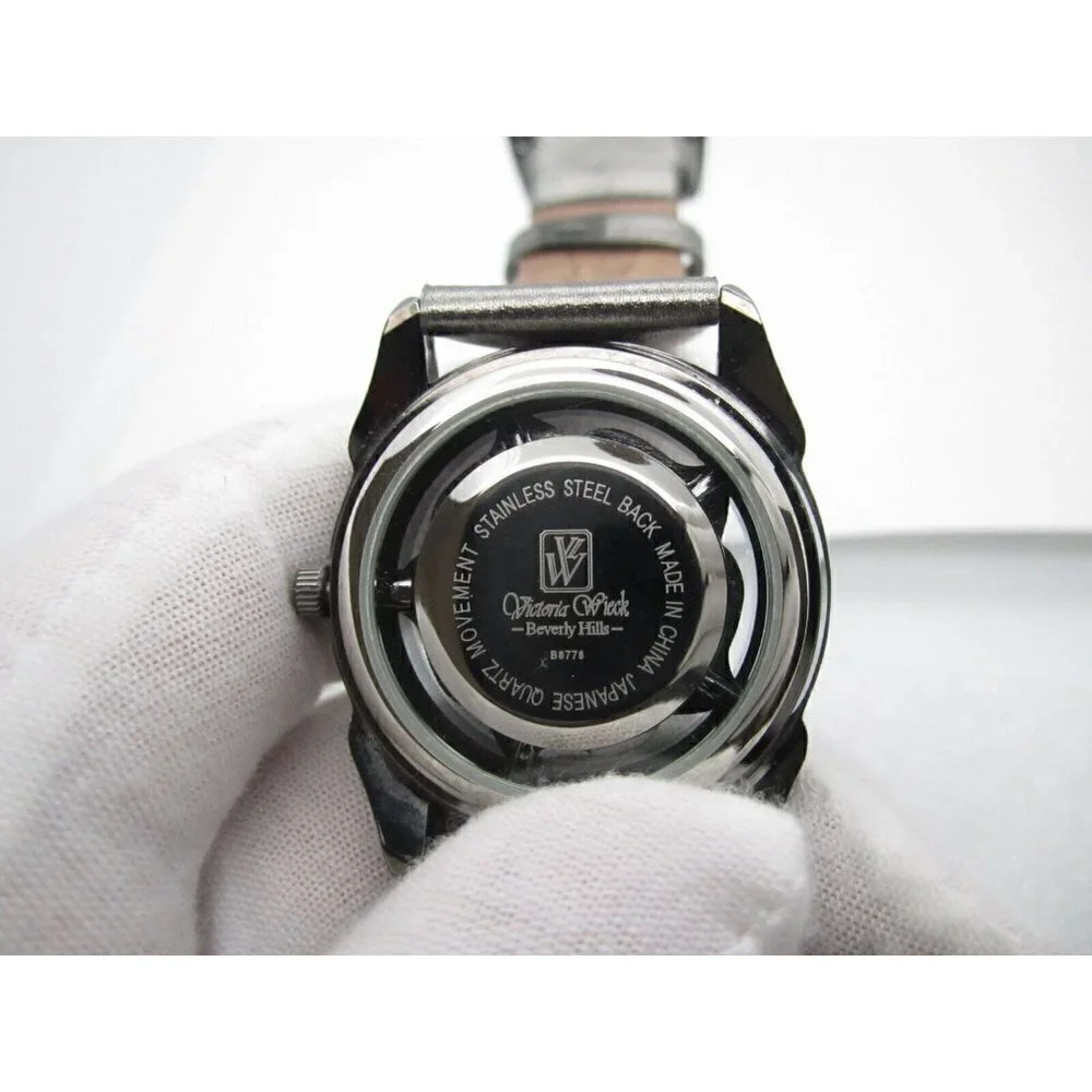 Women Victoria Wieck Rose‎ Quartz WR Analog 37mm Dial Causal Round Watch (F843)